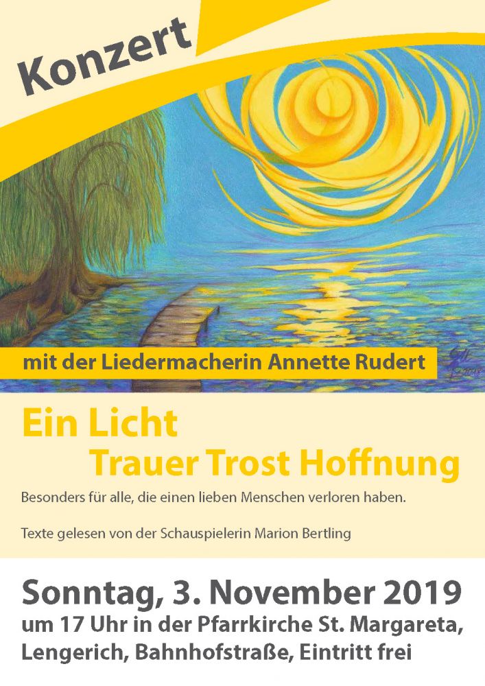 Konzert Mit Der Liedermacherin Nette Trauernde Eltern Lengerich
